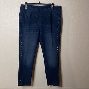 Westbound jeans with button detail down leg